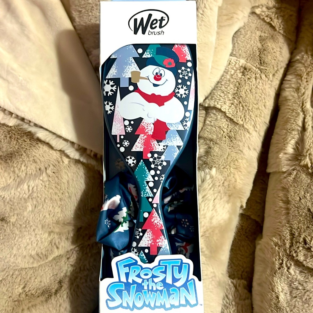 Frosty the Snowman Wet Brush & Scrunchie